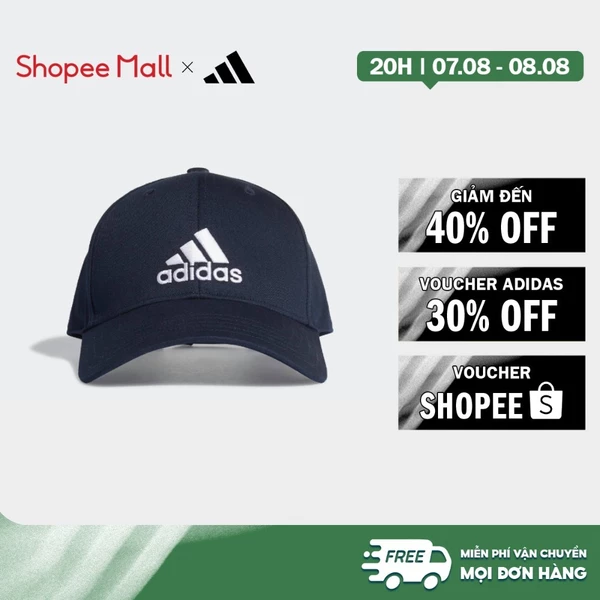 [Duy nhất 8.8 - VOUCHER 30%]adidas Phong cách sống Mũ bóng chày Unisex Màu xanh da trời FQ5270