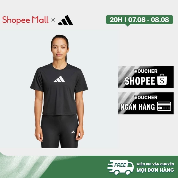 adidas Gym & Training Áo Thun Tập Train Essentials Big Logo Performance Nữ Đen JG8614