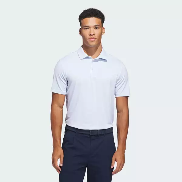 adidas Đánh gôn ÁO POLO PERFORMANCE HOẠ TIẾT VÂN NỔI Nam trắng JY5471