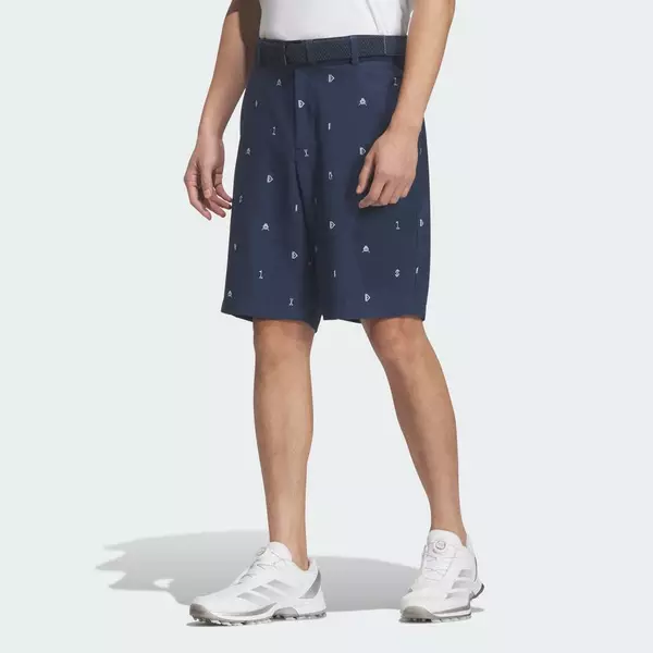 adidas Đánh gôn QUẦN SHORT MONOGRUM Nam Màu xanh da trời JZ4393