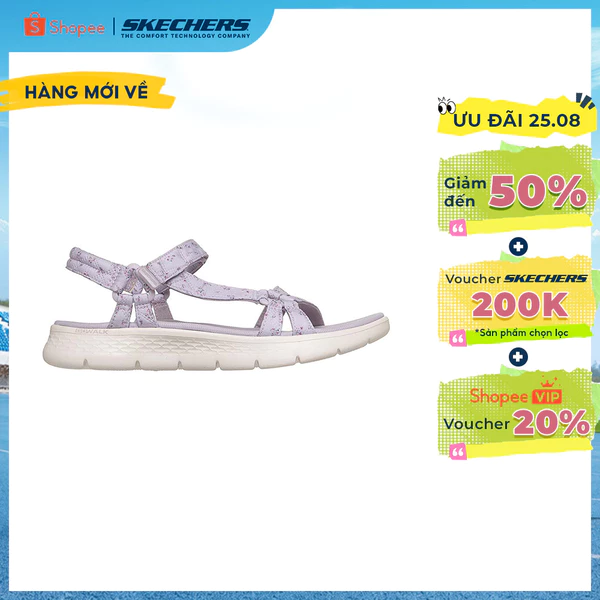 Xăng Đan/Dép Nữ Skechers On-The-GO GOwalk Flex Sandal Rosalie Đi Bộ - 141290-LAV Goga Mat
