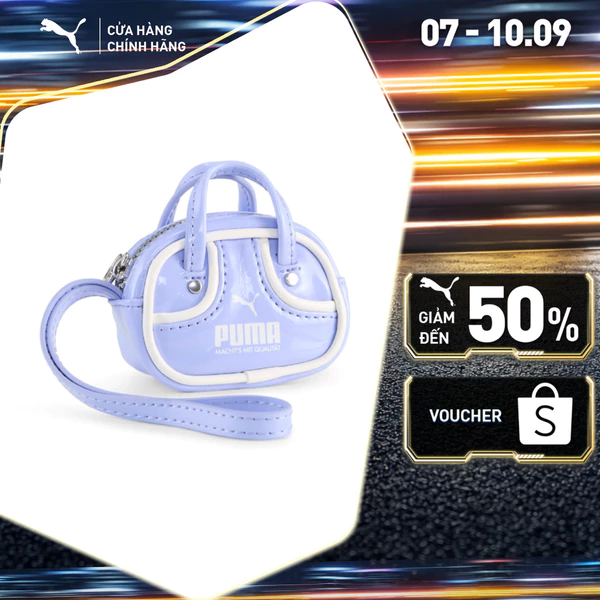 Túi Móc Khóa Thời Trang PUMA Unisex 1976 Grip Bag Keychain Intense Lavender Màu Tím