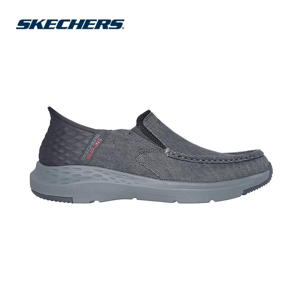 Giày Thể Thao Nam Skechers Slip-ins SKECHERS USA Parson Dewitt-204806-CHAR Air-Cooled Memory Foam Online Sale