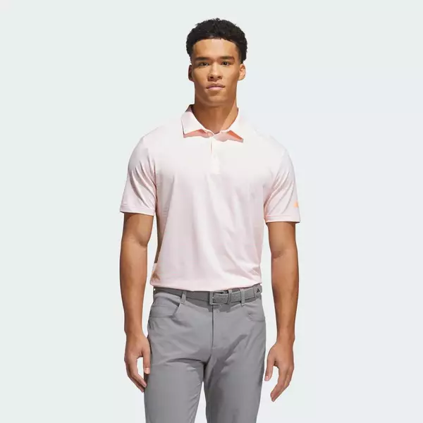 adidas Đánh gôn ÁO POLO PERFORMANCE TEXTURED PRINT Nam trắng HZ6887