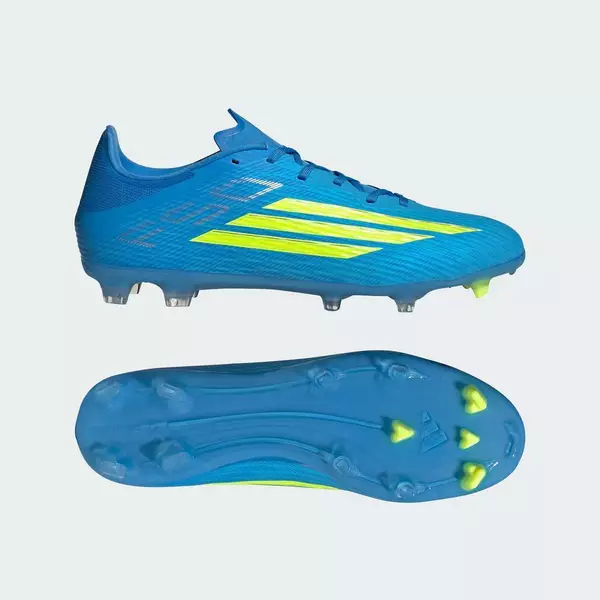 adidas Bóng đá Giày Đá Bóng Sân Cỏ Tự Nhiên/Nhiều Mặt Sân F50 League Unisex Màu xanh da trời JR8992