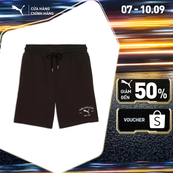 Quần Đùi Thể Thao PUMA Nam CLASS Graphic Shorts Black Màu Đen