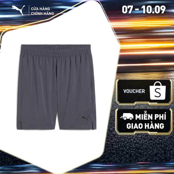 Quần Short Thể Thao PUMA Nam M Tad Essentials 7 Woven Galactic Gray Màu Xám