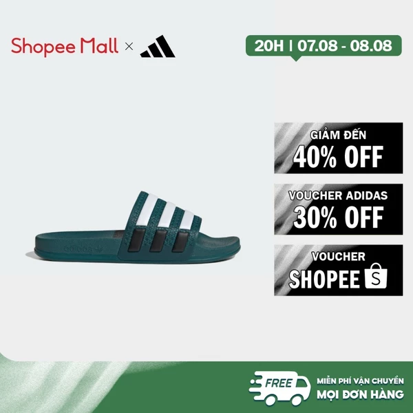 [Duy nhất 8.8 - VOUCHER 30%]adidas Phong cách sống DÉP ADILETTE OG CF Unisex màu xanh lá KK4922