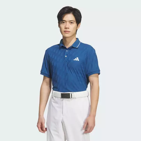 adidas Đánh gôn ÁO POLO NGẮN TAY JACQUARD Nam Màu xanh da trời JZ4360
