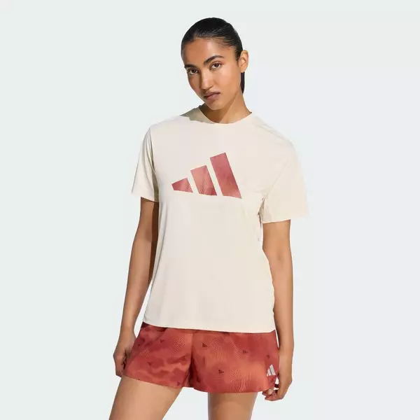 adidas Chạy Áo Thun adi365 Running Essentials Brand Love Nữ Be KA0280