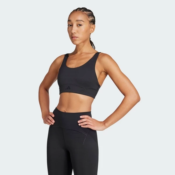 adidas Gym & Training Áo Bra Nâng Đỡ Vừa adidas All Me Luxe Nữ Đen JL5509