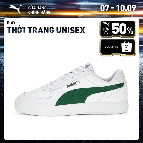 Giày Thời Trang PUMA Unisex Caven White-Vine Màu Trắng