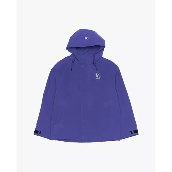 MLB - Áo khoác phối mũ unisex in logo_3AWJB0154-07PPS