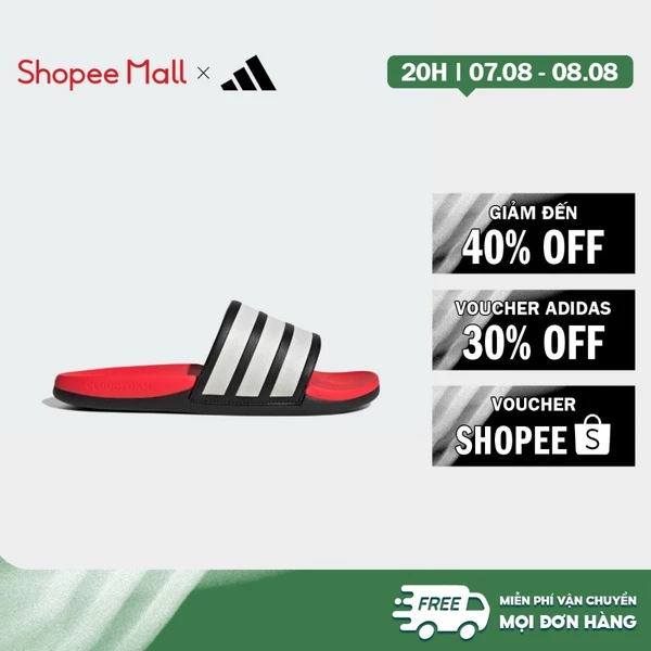 [Duy nhất 8.8 - VOUCHER 30%]adidas Phong cách sống DÉP ADILETTE COMFORT 2.0 Unisex Đen HQ2472