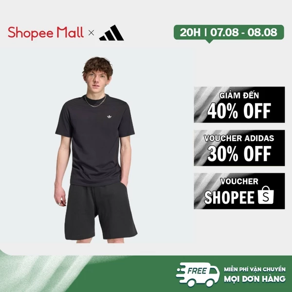 [Duy nhất 8.8 - VOUCHER 30%]adidas Phong cách sống ÁO THUN TREFOIL ESSENTIALS Nam Đen KS8890