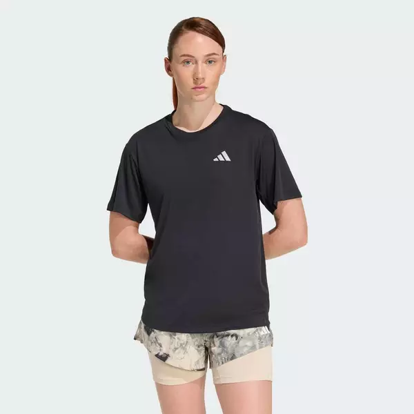 adidas Chạy Áo Thun adi365 Running Essentials Nữ Đen JZ7808