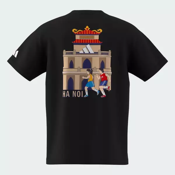 adidas Lifestyle VNM RUN TEE Unisex Black KH0745