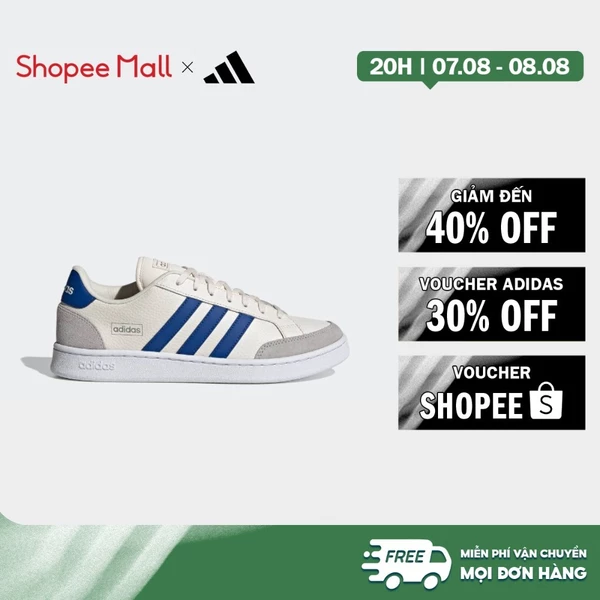 [Duy nhất 8.8 - VOUCHER 30%]adidas Phong cách sống & Chạy Giày Grand Court SE Nam trắng FY8168