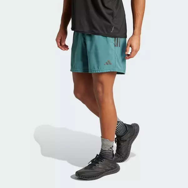 adidas Chạy Quần Short Own The Run Nam màu xanh lá JX2241