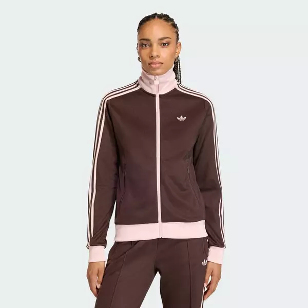 adidas Phong cách sống ÁO TRACK TOP CLASSIC Nữ nâu KD3742