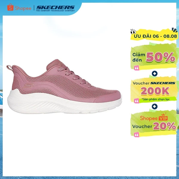 Giày Thể Thao Nữ Skechers BOBS Sport Squad Waves Still Wading Thường Ngày - 117483-ROS Memory Foam Online Sale
