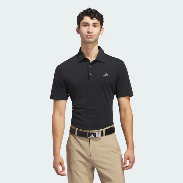 adidas Đánh gôn Áo Polo Trơn Ultimate365 Nam Đen IM8409