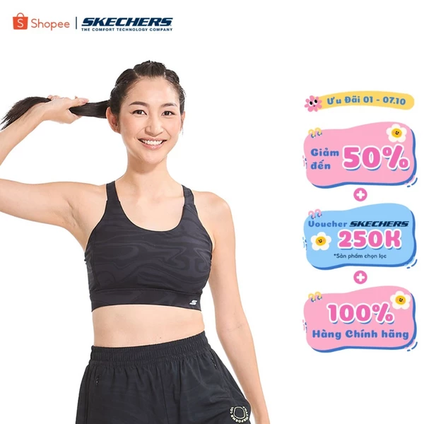 Áo Bra Thể Thao Nữ Skechers Performance Dynamic Walking Collection Sports Bra - SP125W165-0018