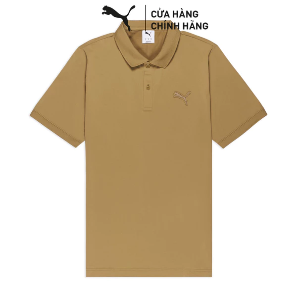 Áo Thun Thể Thao PUMA Nam Classic Polo Chai Latte Màu Nâu