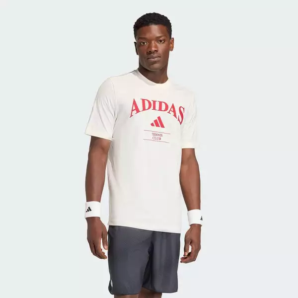 adidas Quần vợt Áo Thun Graphic adidas Heritage Nam trắng KB9442