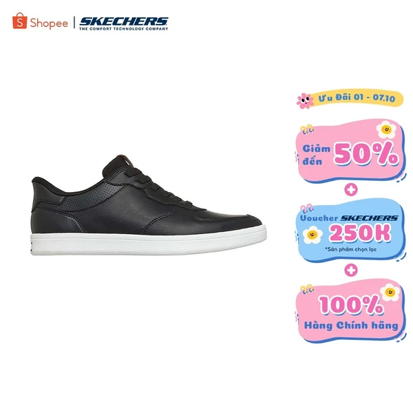Giày Thể Thao Nam Skechers Slip-Ins USA Street Wear Classic Cup Hiway Thường Ngày - 211288-BLK Memory Foam