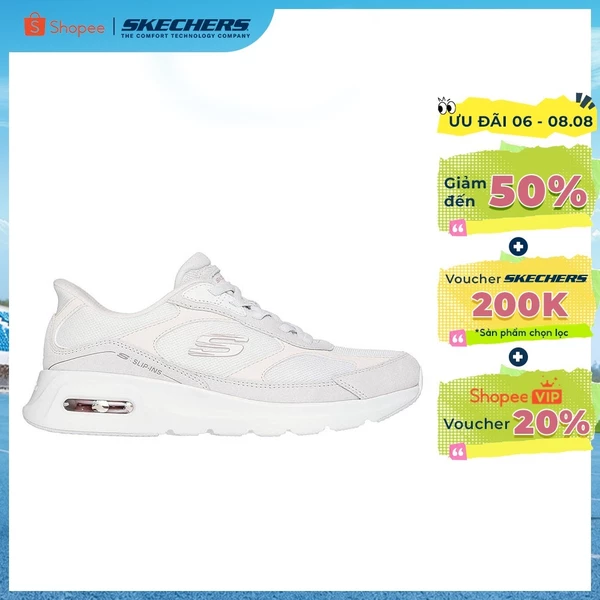 [ĐỘC QUYỀN ONLINE] Giày Thể Thao Nữ Skechers Slip-ins Sport Skech-Air Court Retro Wave- 150079-WNT