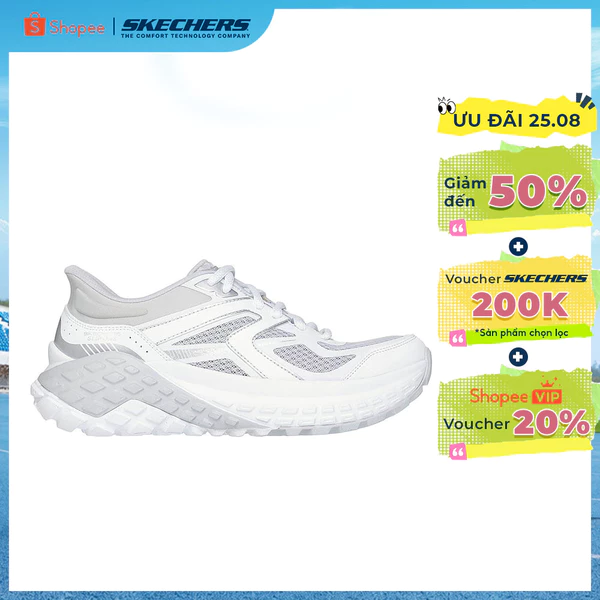 Giày Thể Thao Nữ Skechers Slip-ins Sport Monster Evo Thường Ngày - 150681-LTGY Air-Cooled Memory Foam