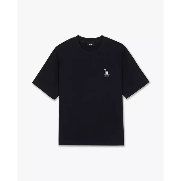 MLB - Áo thun unisex tay ngắn Monogram Gradient_3ATSM0764-07BKS