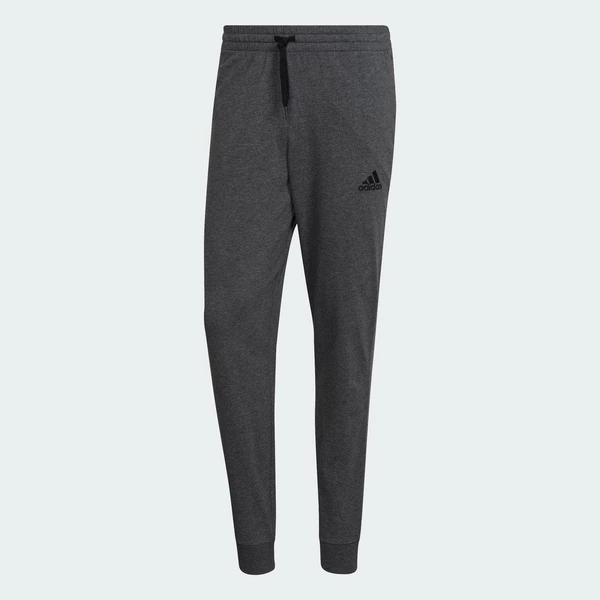 adidas Phong cách sống Quần Ống Côn Single Jersey Essentials Nam Xám HK0550
