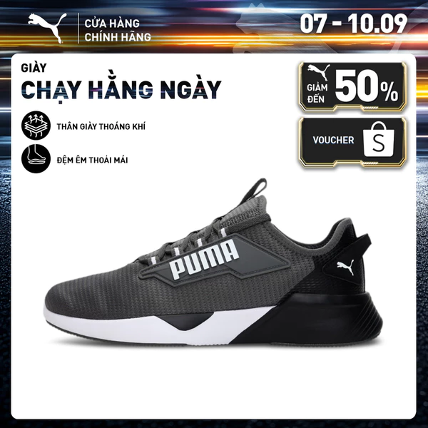 Giày thể thao PUMA Unisex Retaliate 2s Màu Xám