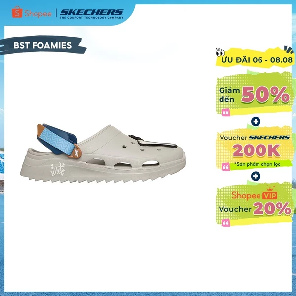 Giày Clog Nam Skechers Demon Slayer Foamies Surge - 802032-TPE