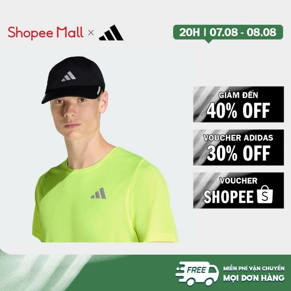 [Duy nhất 8.8 - VOUCHER 30%]adidas Running RUNNING MESH 4 PANEL CAP CLIMACOOL Unisex Black JZ0504