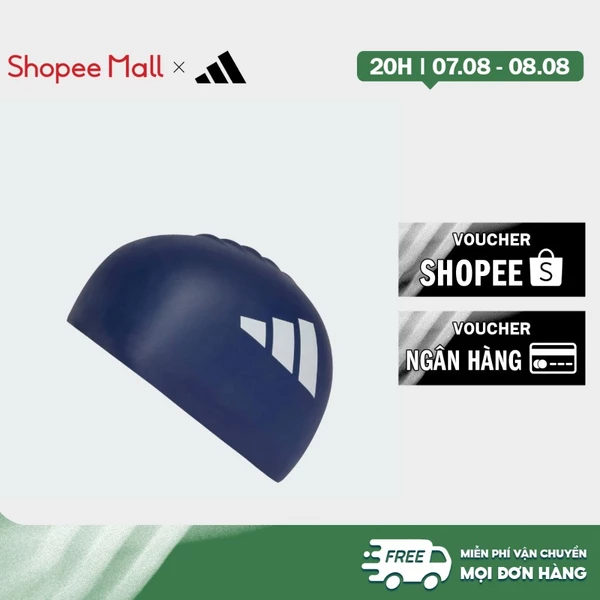 adidas Bơi lội MŨ BƠI ADIDAS 3 GẠCH DÀNH CHO NGƯỜI LỚN Unisex Màu xanh da trời KB9516