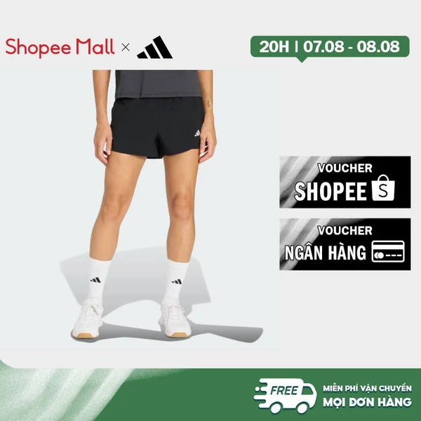 adidas Gym & Training Quần Short Tập Luyện 2 trong 1 Essentials Nữ Đen KB1242