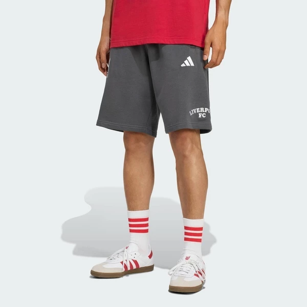 adidas Bóng đá Quần Short Liverpool FC US Pack Nam Xám JW5485