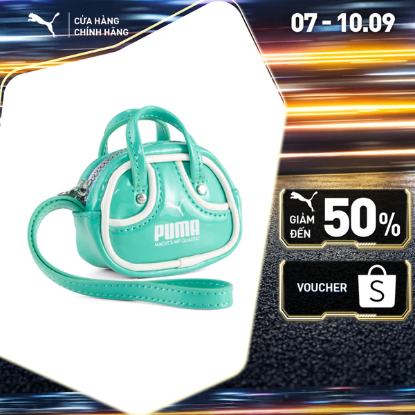 Túi Móc Khóa Thời Trang PUMA Unisex 1976 Grip Bag Keychain Vibrant Green Màu Xanh Lá