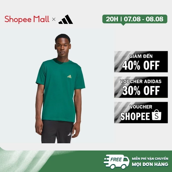[Duy nhất 8.8 - VOUCHER 30%]adidas Phong cách sống ÁO THUN GRAPHIC I LIKE THE STRIPES Nam màu xanh lá JZ5022