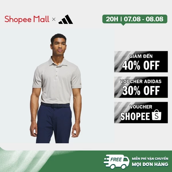 [Duy nhất 8.8 - VOUCHER 30%]adidas Đánh gôn Áo Polo Tour Texture Ultimate365 Nam Be IK3056