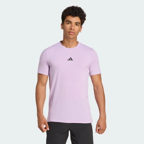 adidas Gym & Training Áo Thun Tập Luyện Designed for Training Nam Màu tím JX3291