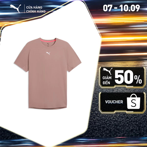 Áo Thun Chạy Bộ PUMA Nam M Run CoolCELL Tee Sandstone Màu Be