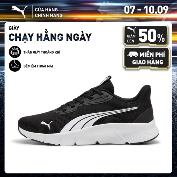 Giày Thể Thao PUMA Unisex FlexFocus Lite Màu Đen