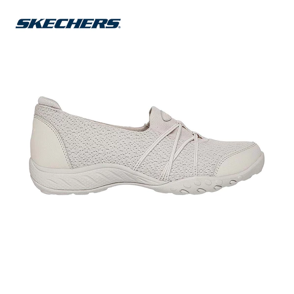 Giày Búp Bê Nữ Skechers Modern Comfort Breathe-Easy Harbor Hues - 100758-NAT Air-Cooled Memory Foam Online Sale