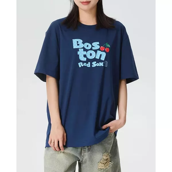 [KHÔNG BÁN AGING] MLB - Áo thun unisex cổ tròn tay ngắn trẻ trung_3ATSN6663-43NYD