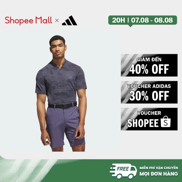 [Duy nhất 8.8 - VOUCHER 30%]adidas Đánh gôn Áo thun polo cổ thể thao Ultimate365 Nam Màu tím JY1910