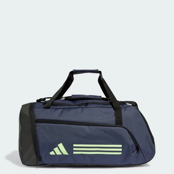 adidas Gym & Training Essentials 3-Stripes Duffel Bag Medium Unisex Blue IR9820